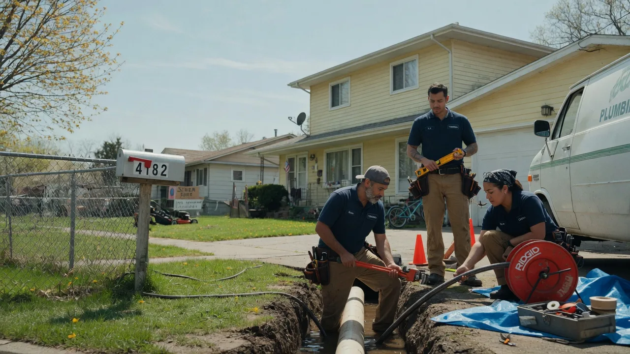 Gas Line Repair in Wheaton, IL near me